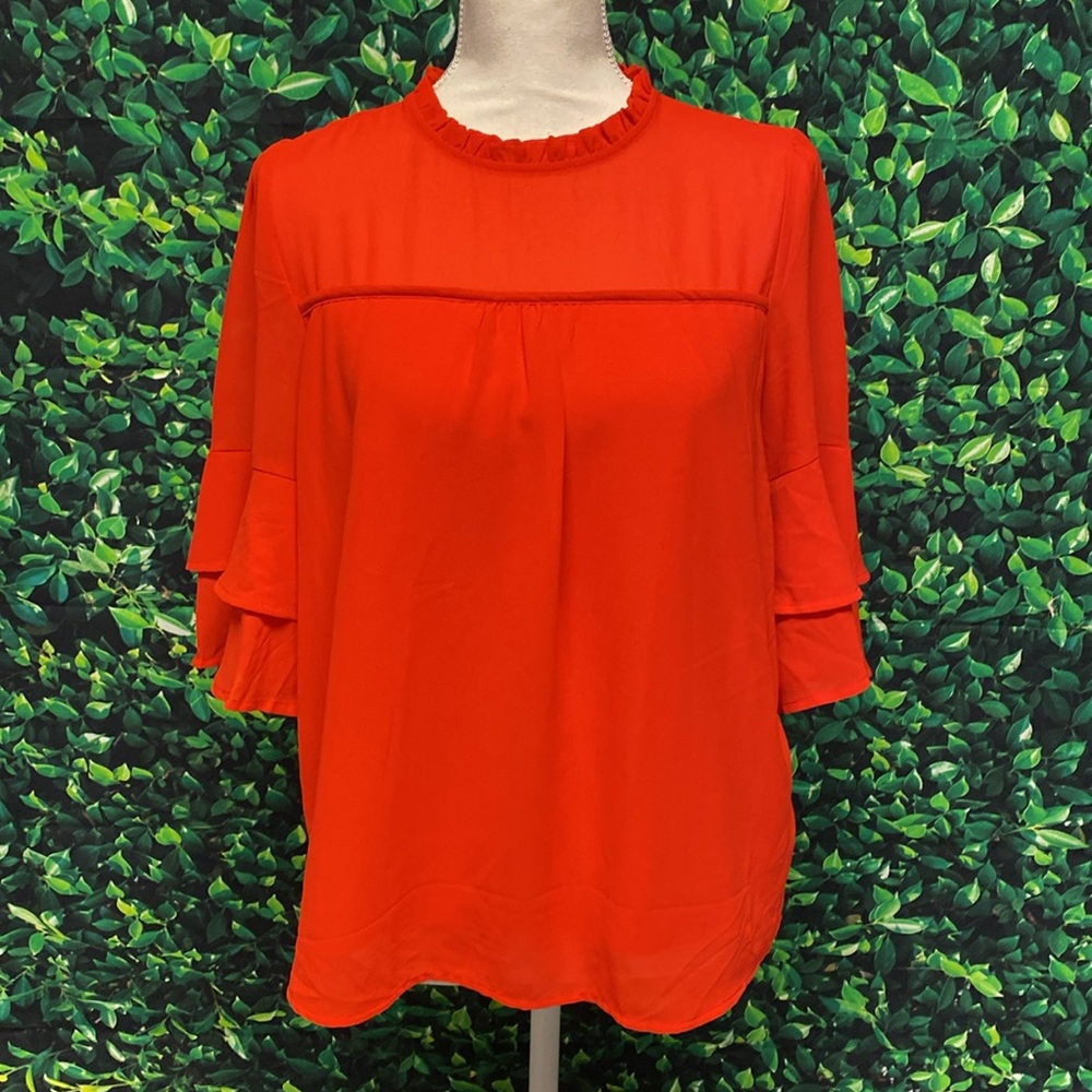 Monteau LA Chiffon Top Size Medium
